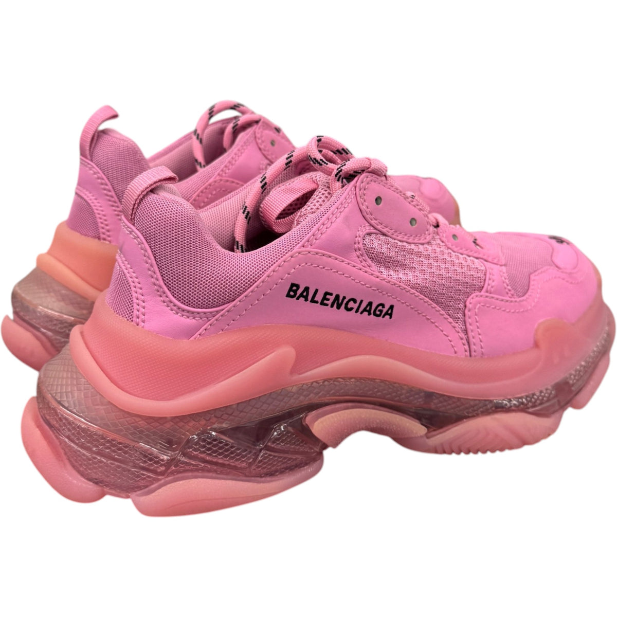Women's Triple S Low Trainers Pink Size UK 5 / EU 38 - Photo 8