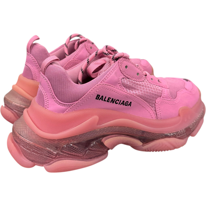 Women's Triple S Low Trainers Pink Size UK 5 / EU 38