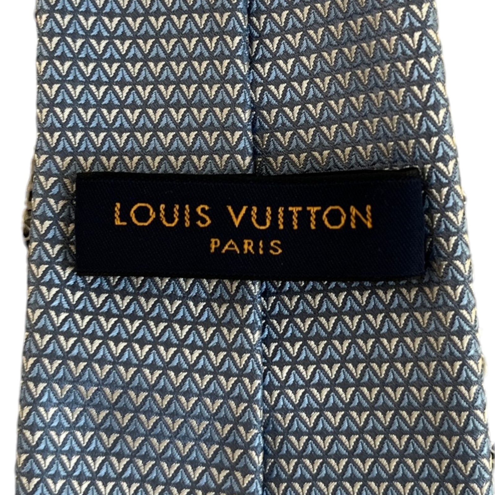 Men's Lv Tie Blue - Photo 6