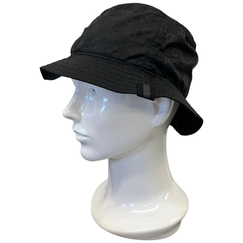 Men's GG Supreme Bucket Hat Black Size S