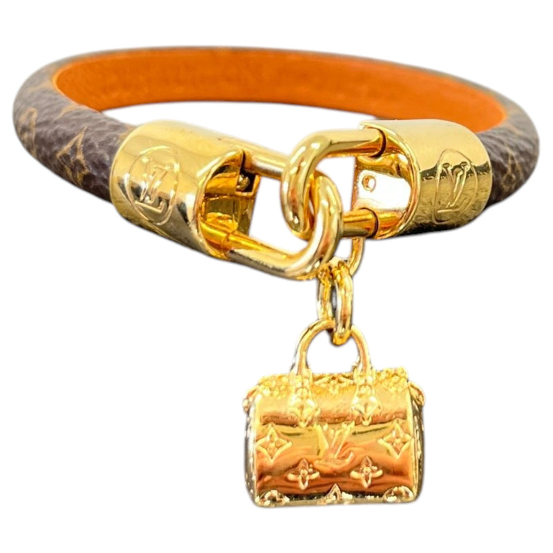 Women's Monogram Speedy Charm Bracelet Brown
