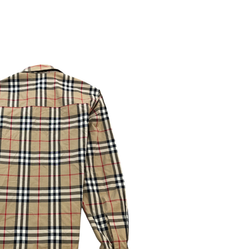 Men's Nova Check Jacket Beige Size XS