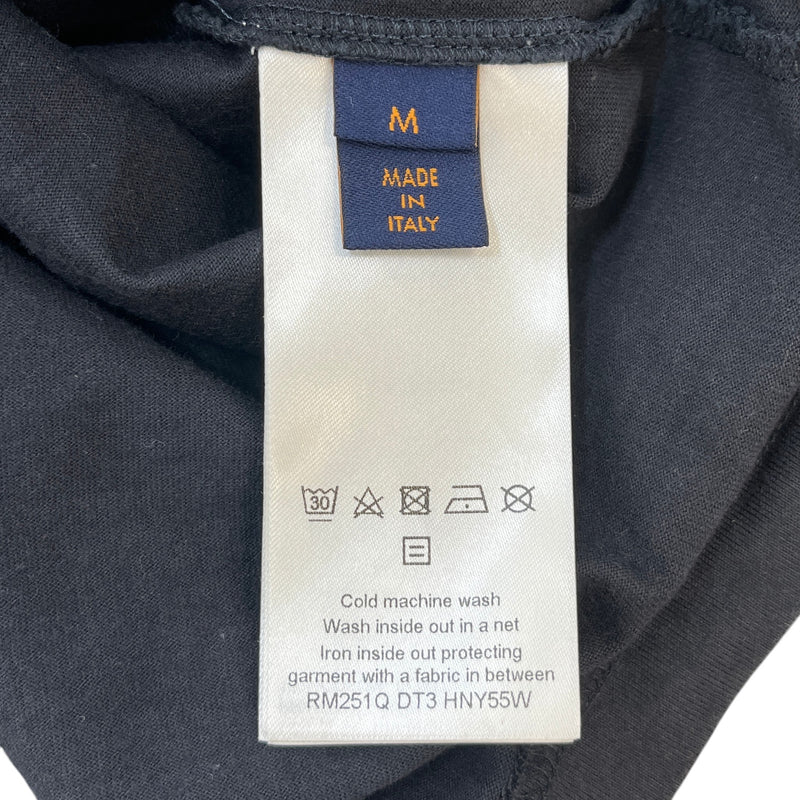 Men's Embossed Logo T-Shirt Black Size M
