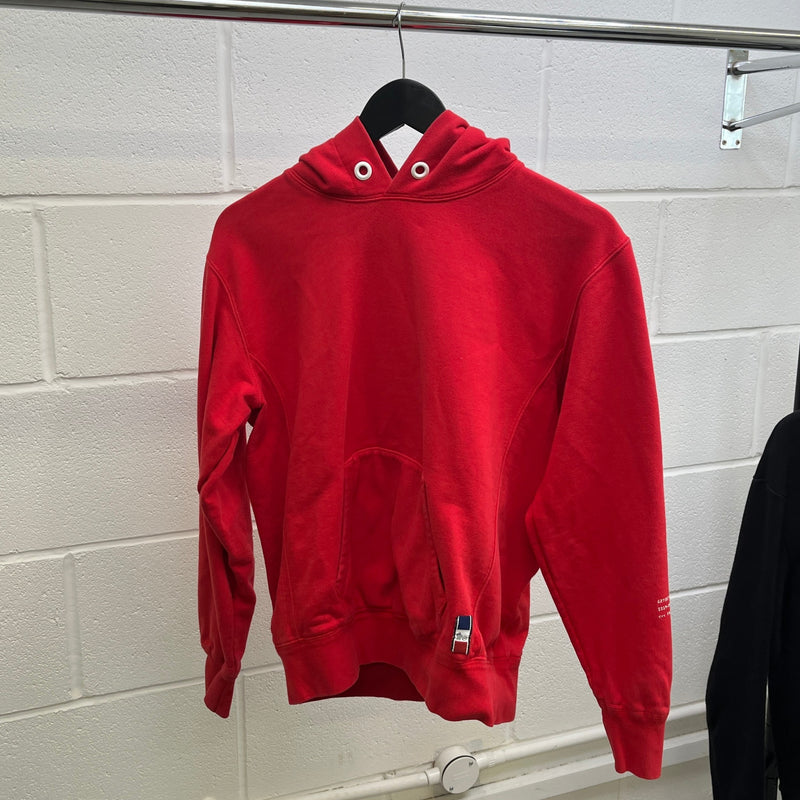 Men's Maglia Hoodie Red Size S