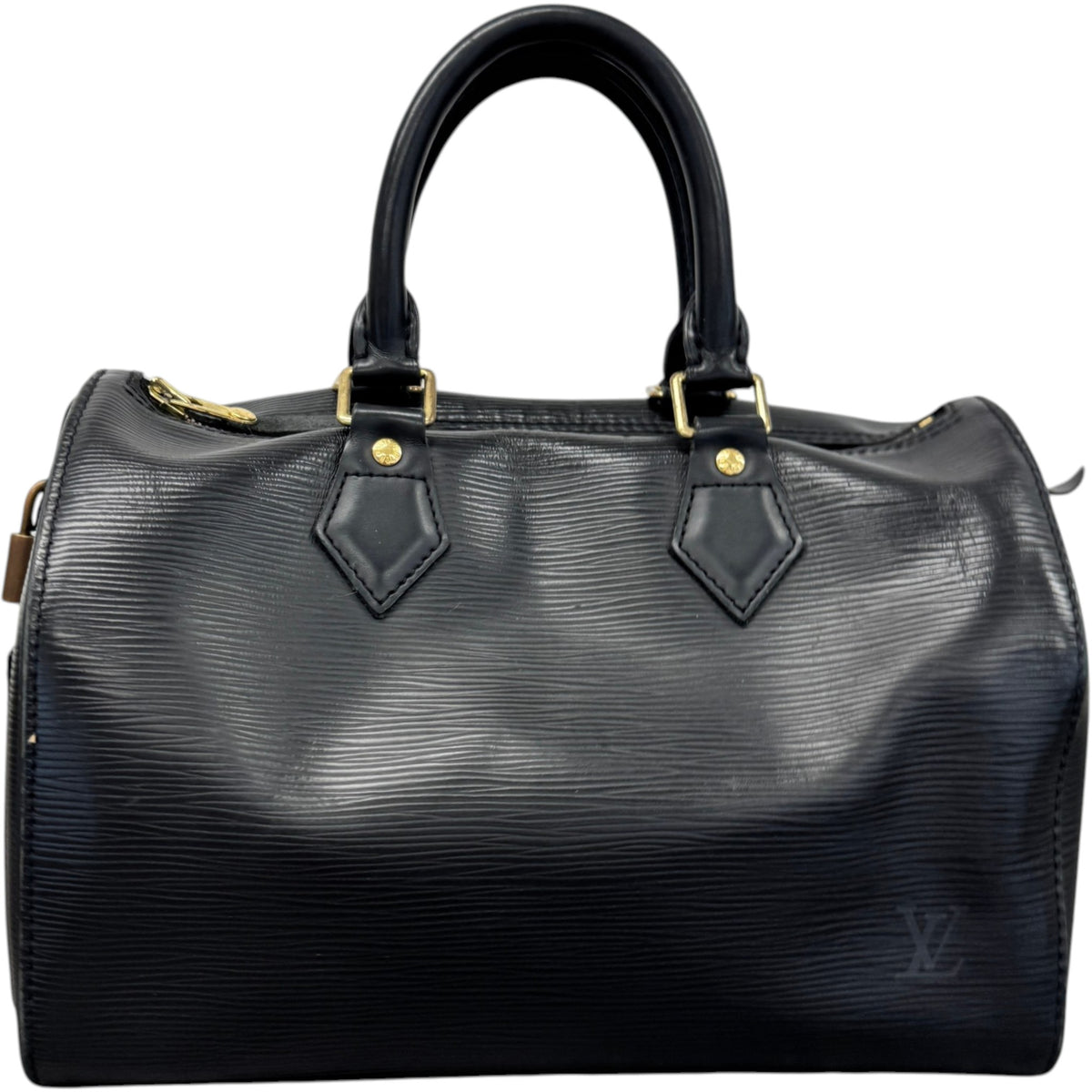 Women's Epi Leather Speedy 30 Handbag Black - Photo 1