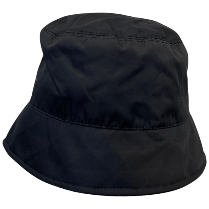 Women's Plaque Logo Bucket Hat Black Size L