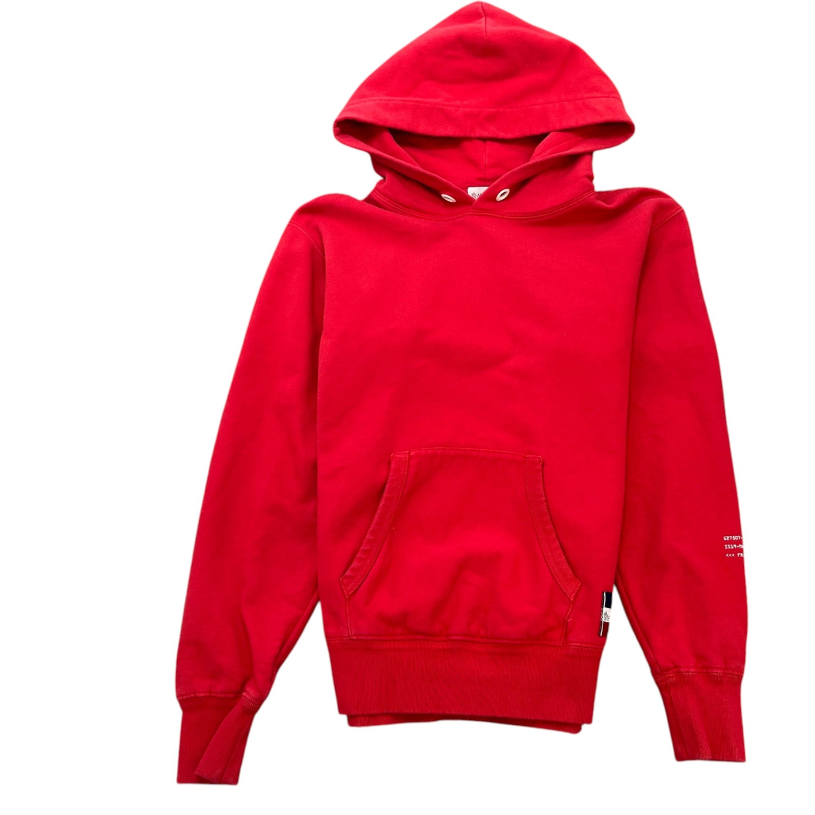 Men's Maglia Hoodie Red Size S - Photo 1
