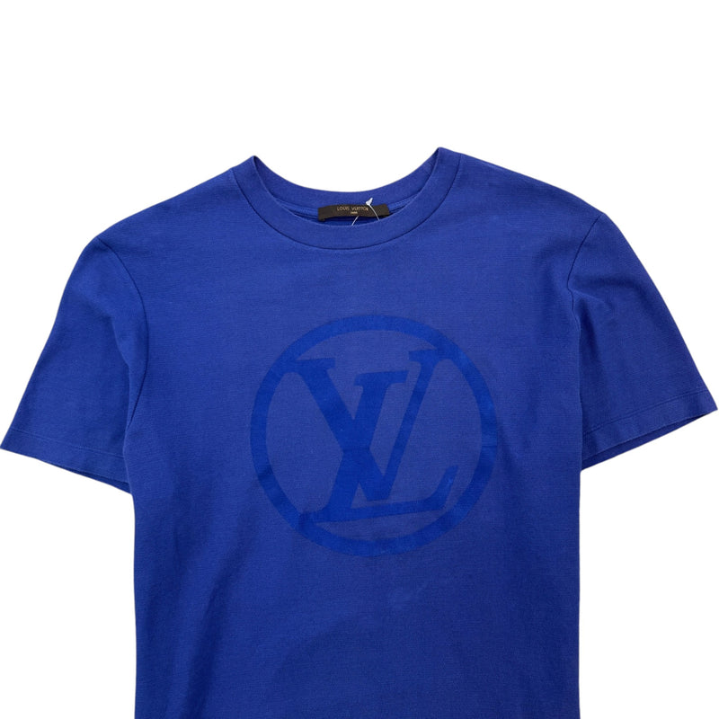 Men's Tonal LV T-Shirt Blue Size S