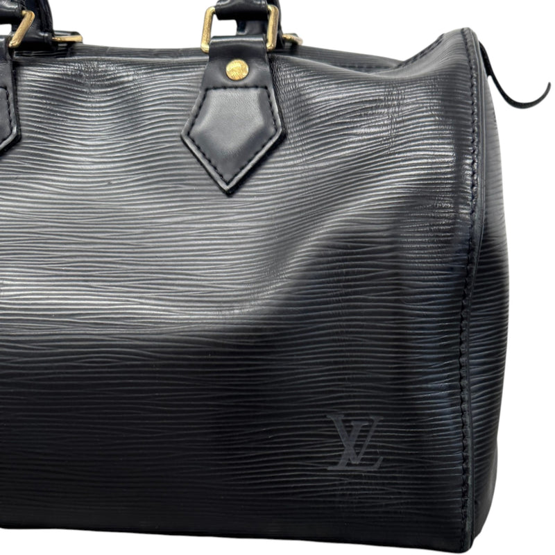 Women's Epi Leather Speedy 30 Handbag Black