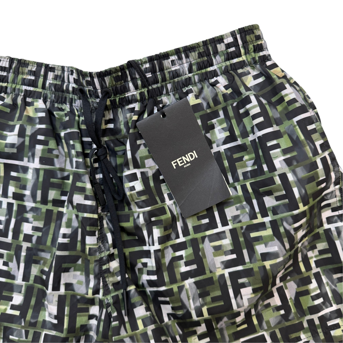 Men's FF Camo Swim Shorts Khaki Size S / W30 - Photo 3