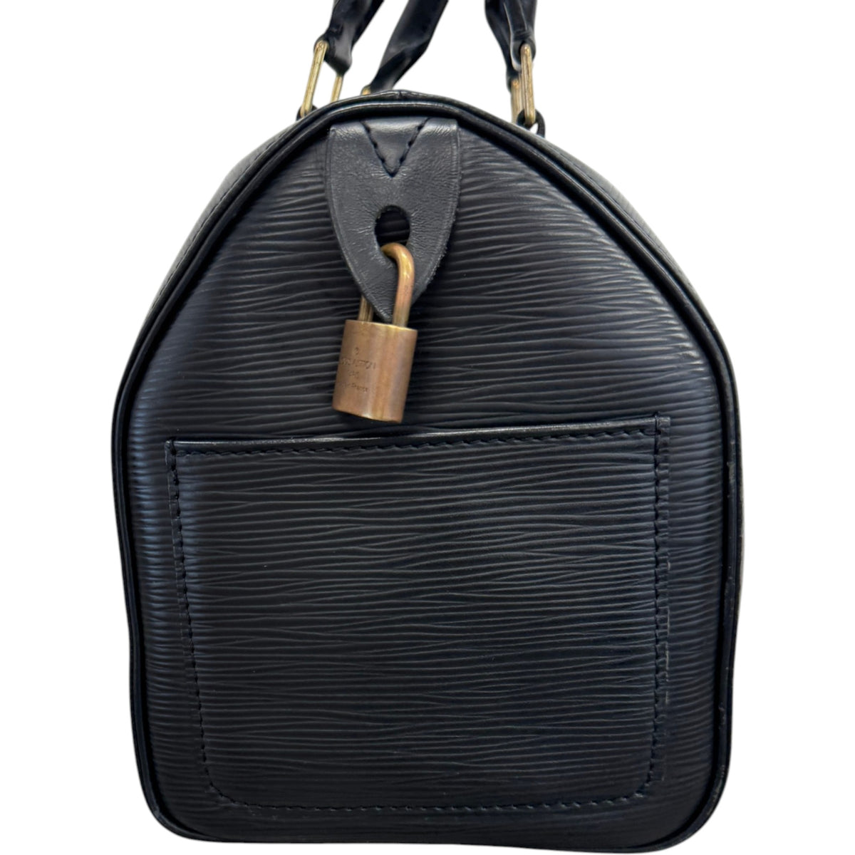 Women's Epi Leather Speedy 30 Handbag Black - Photo 6