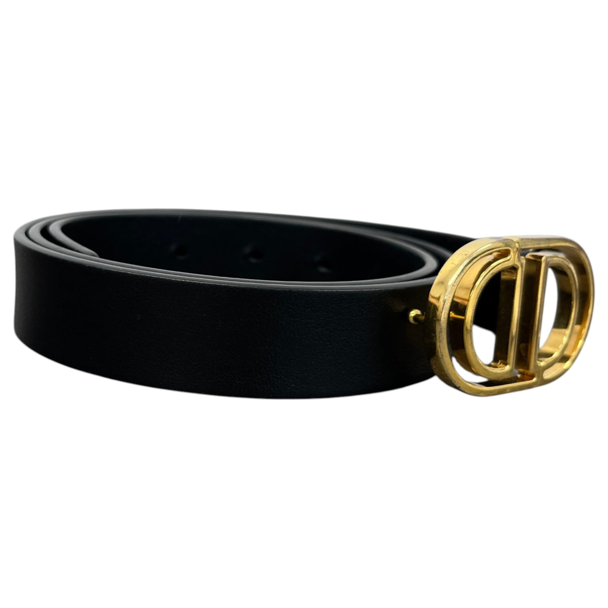 Women's Montaigne CD Logo Belt Black Size W32 - Photo 3