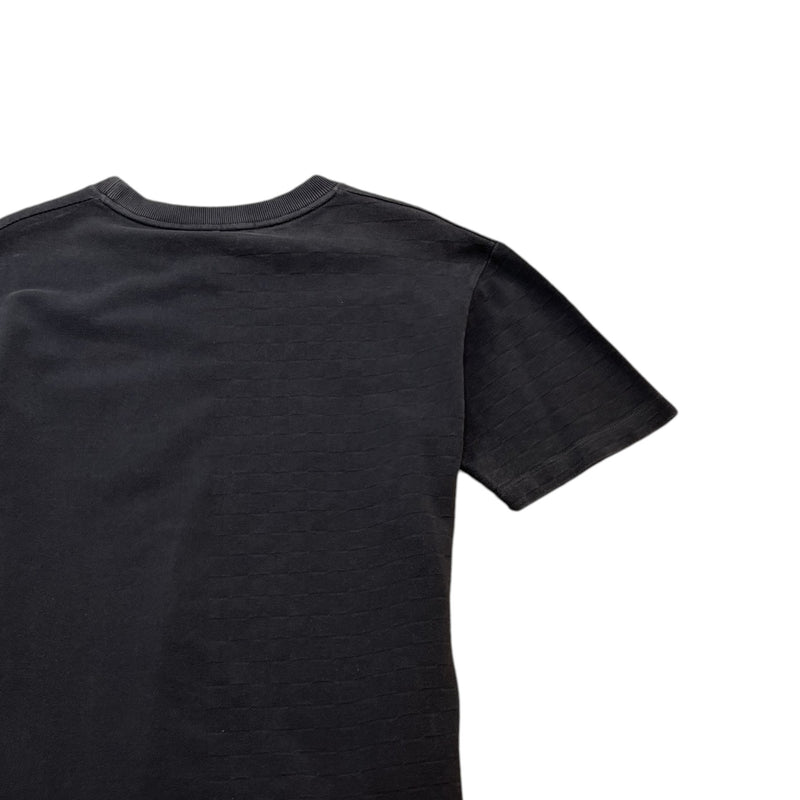 Men's Half Damier Pocket T-Shirt Grey Size L