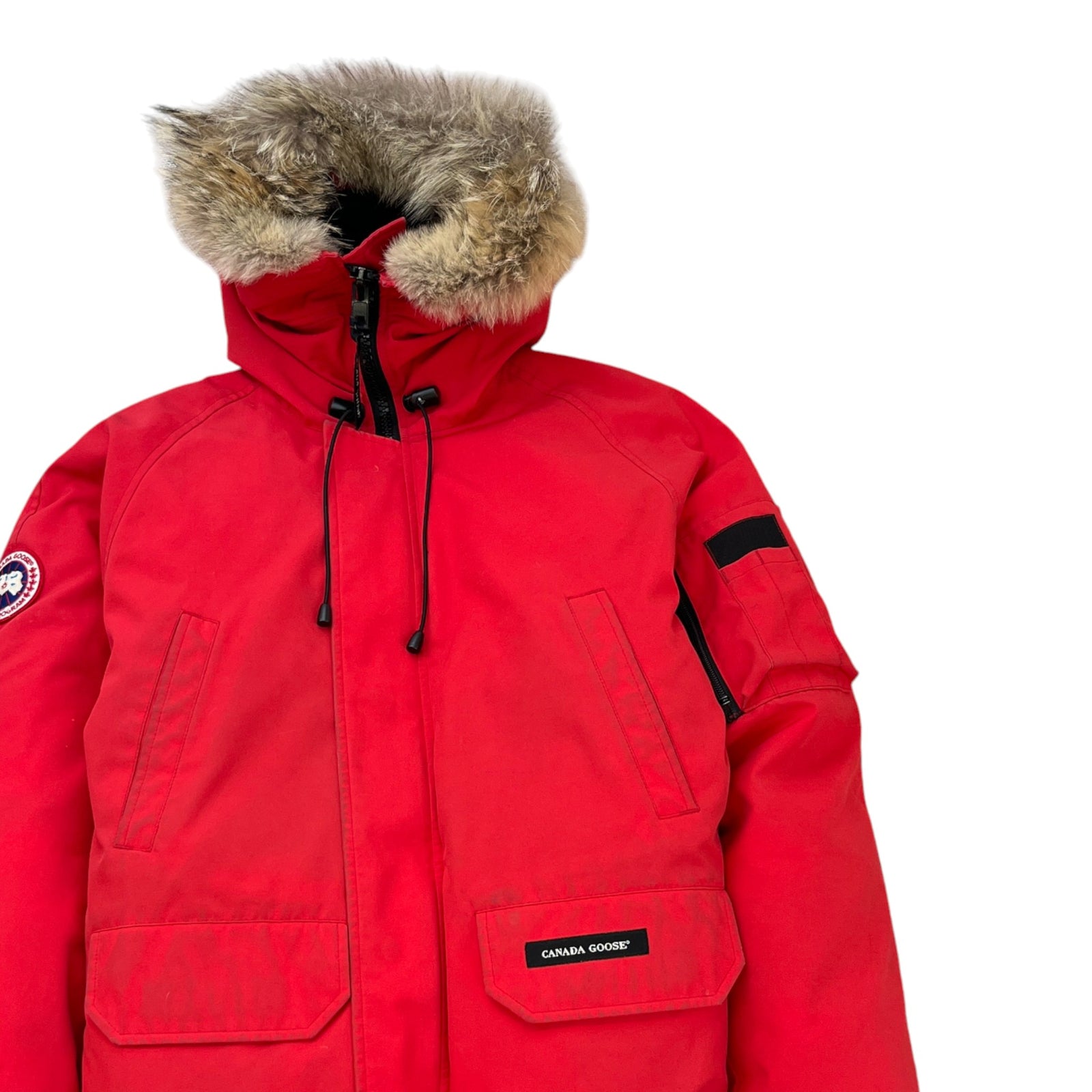 Men's Chilliwack Bomber Down Jacket Red Size XS - Photo 3