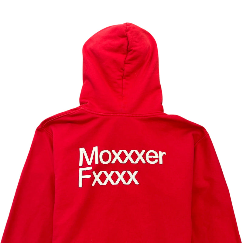 Men's Maglia Hoodie Red Size S