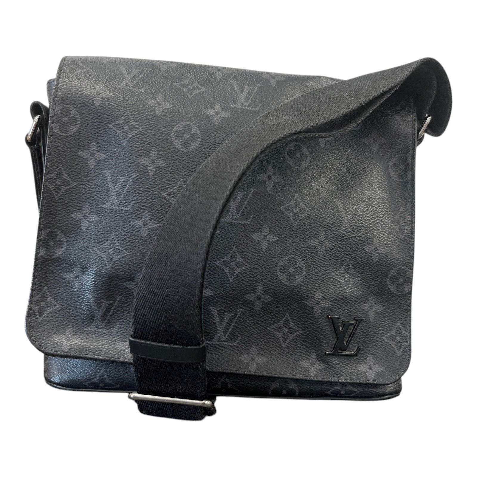 Men's Monogram Eclipse District Pm Messenger Bag Black - Photo 4