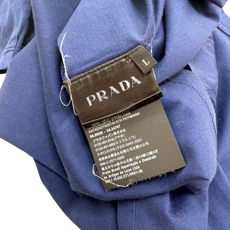 Men's Pocket Logo T-Shirt Blue Size L