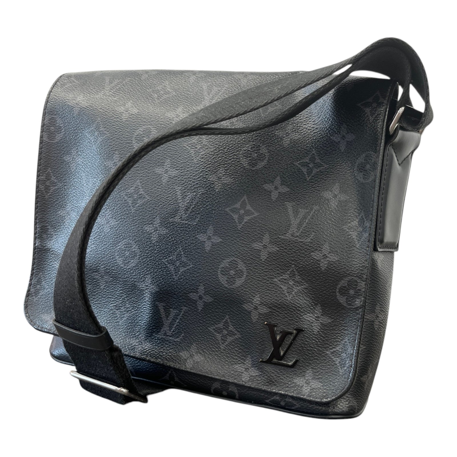 Men's Monogram Eclipse District Pm Messenger Bag Black - Photo 6