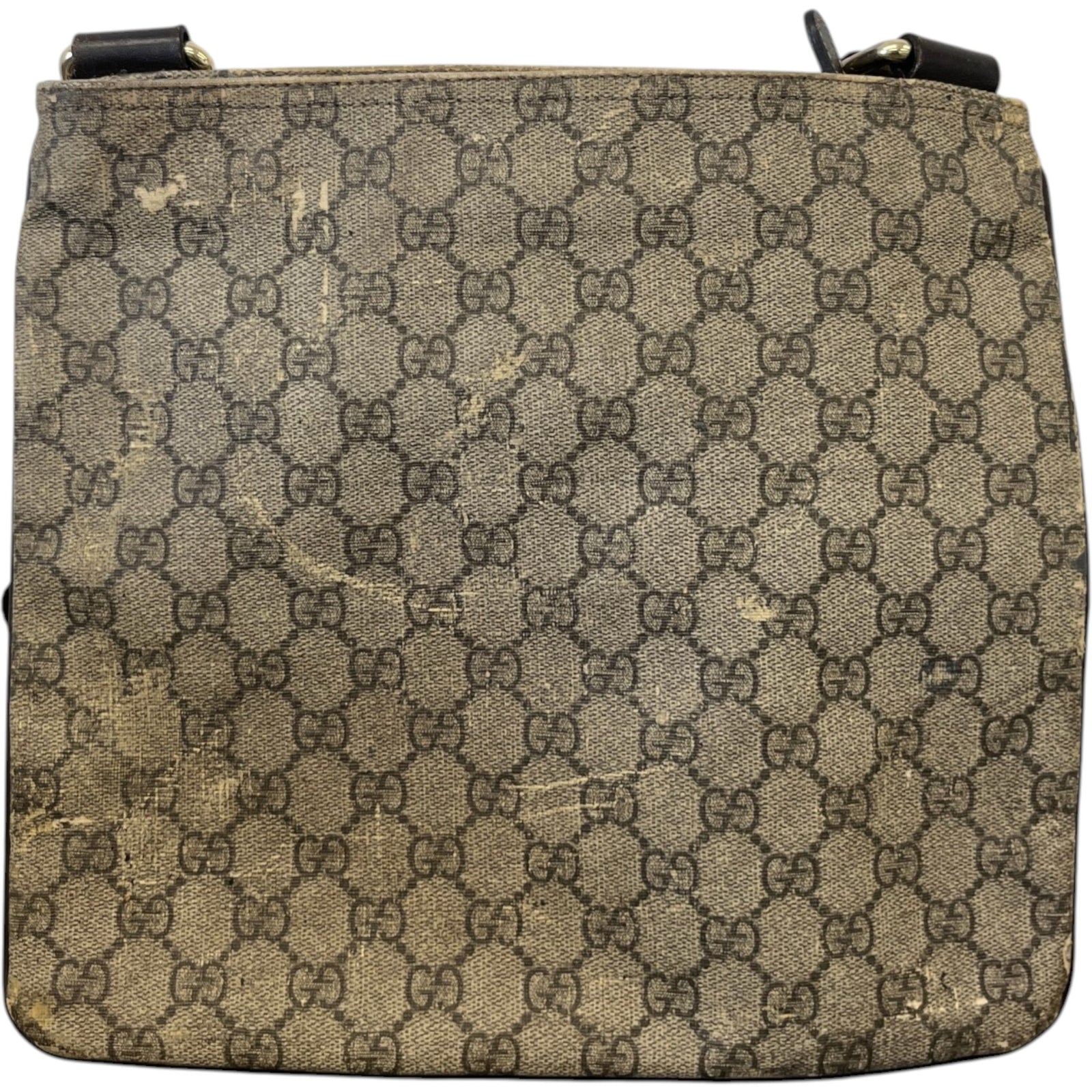 Men's Gg Supreme Messenger Bag Beige - Photo 3
