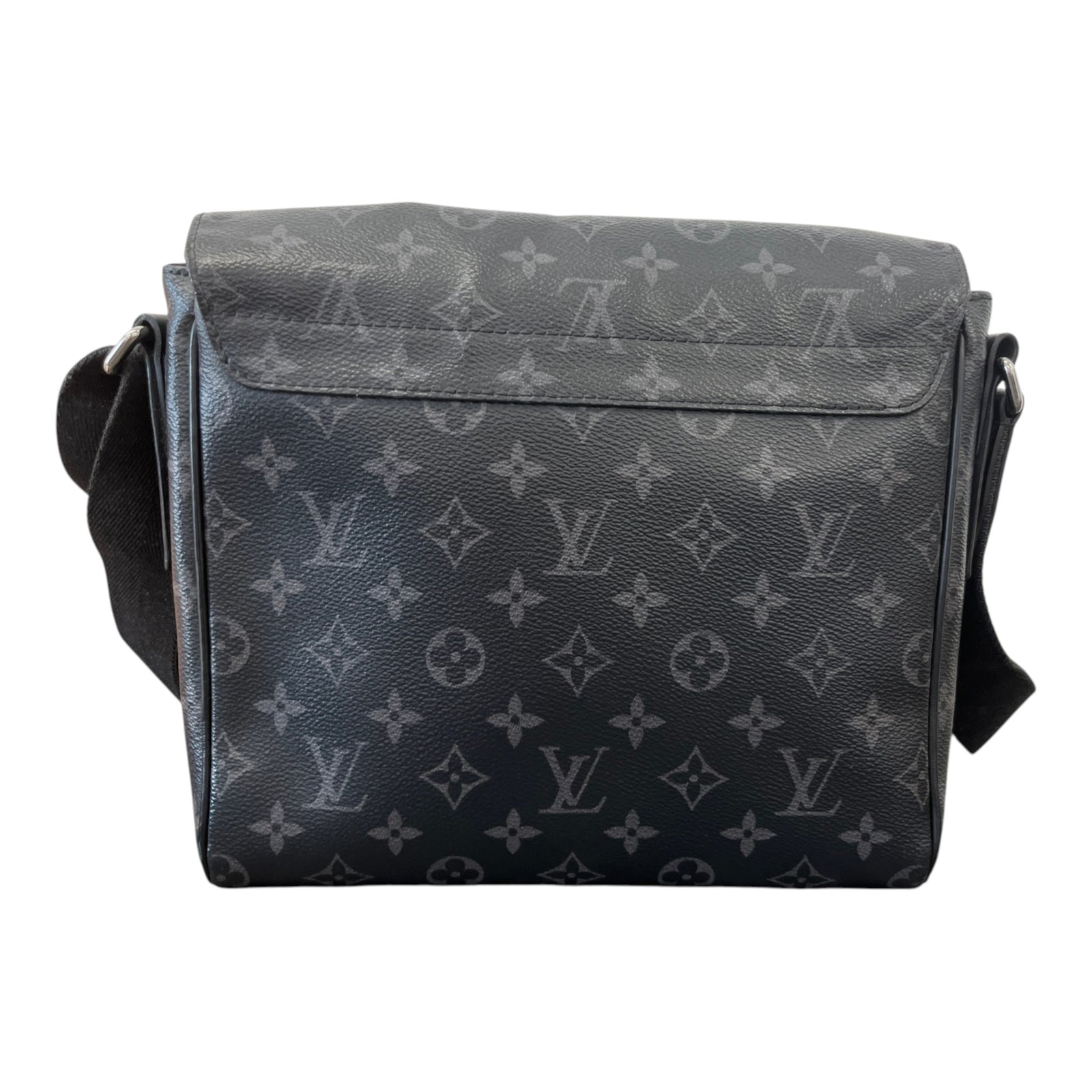Men's Monogram Eclipse District Pm Messenger Bag Black - Photo 3
