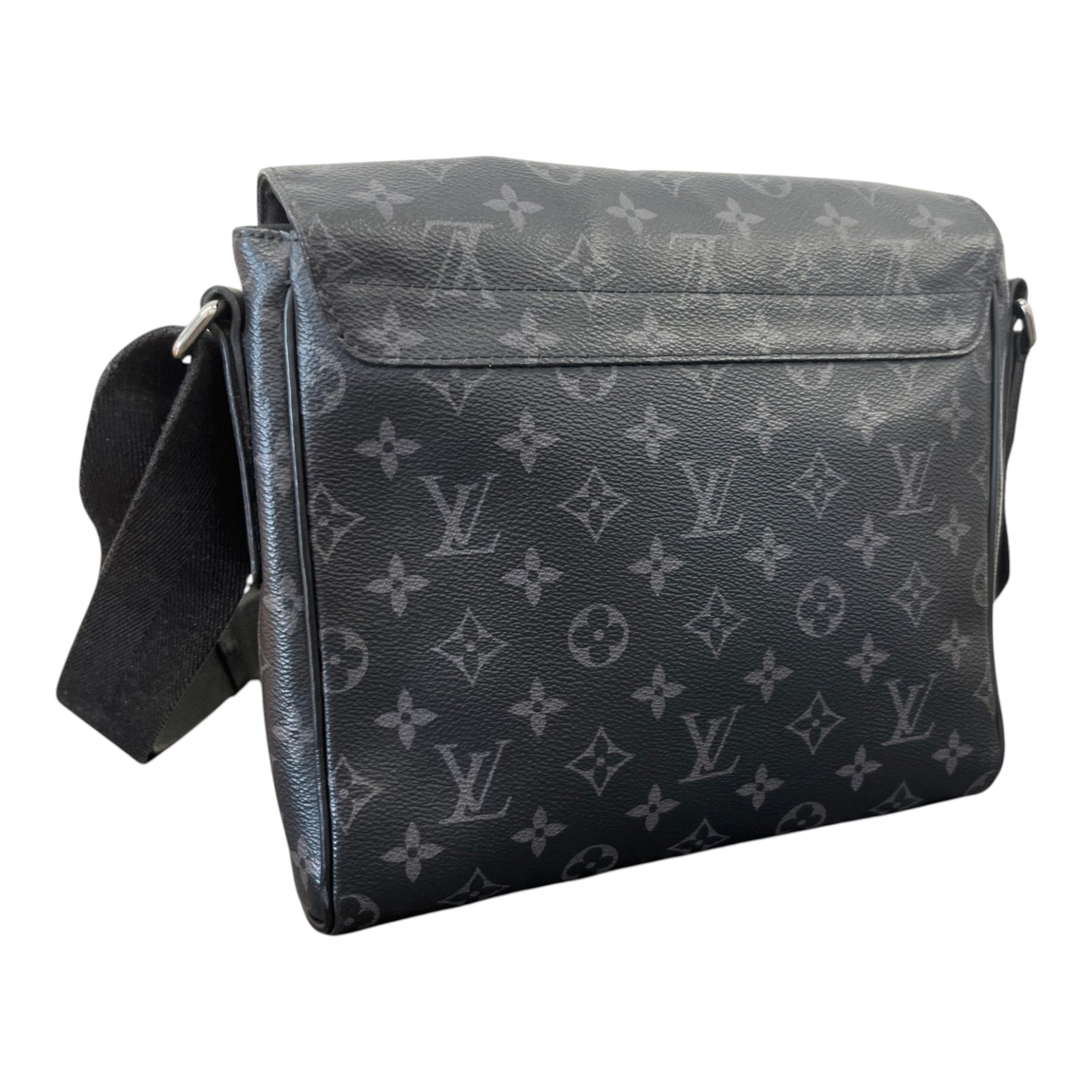 Men's Monogram Eclipse District Pm Messenger Bag Black - Photo 9