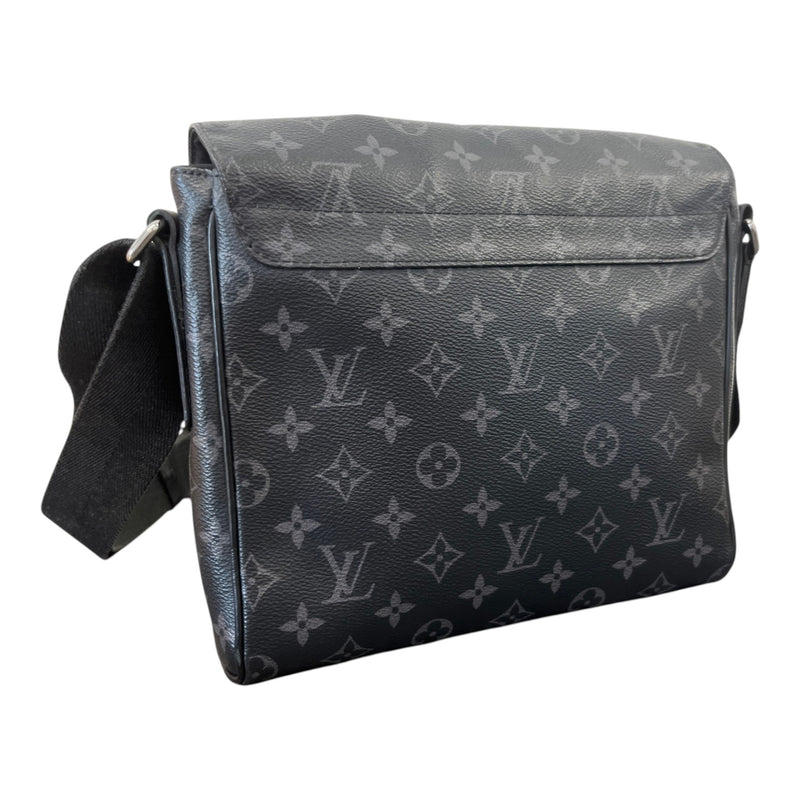 Men's Monogram Eclipse District Pm Messenger Bag Black