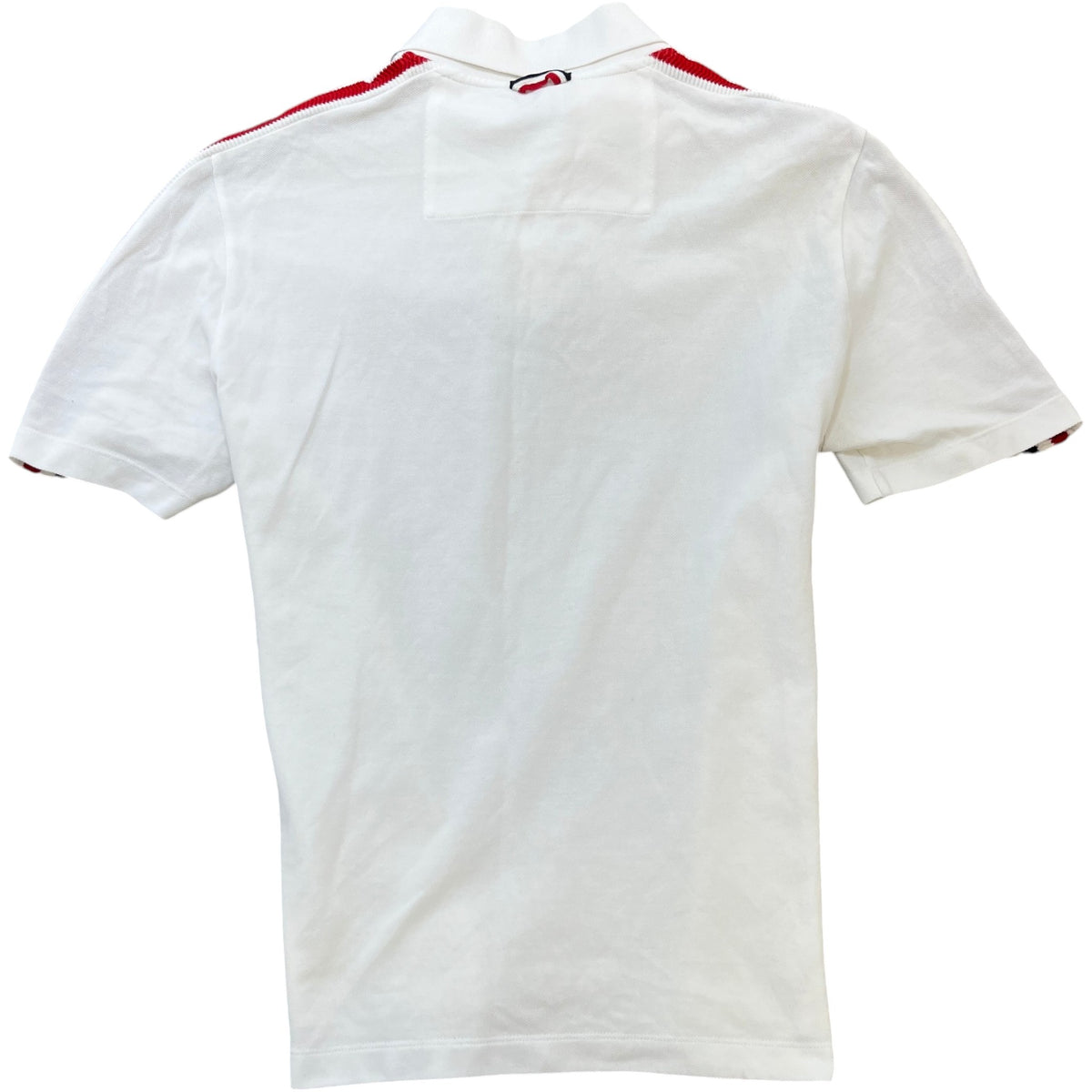 Men's Arm Logo Polo Shirt White Size L - Photo 2