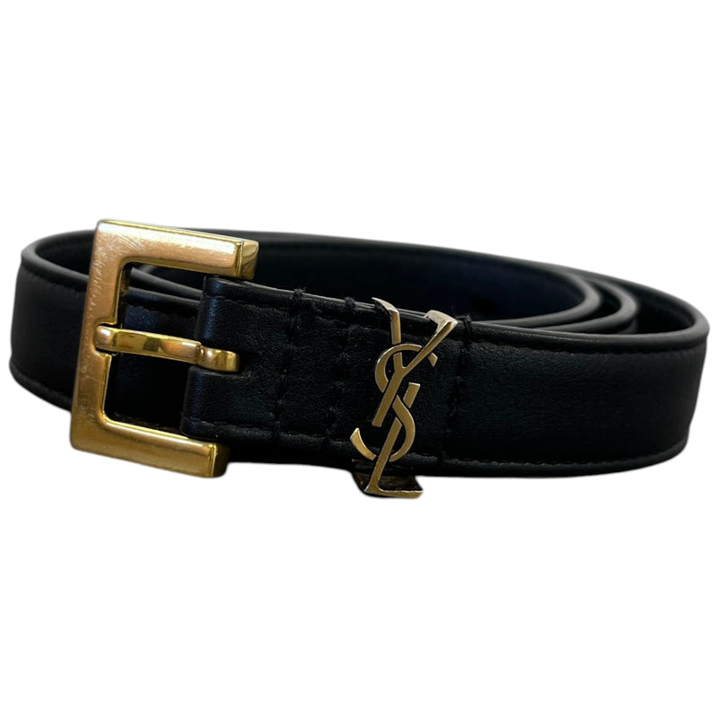 Women's Smooth Cassandre Belt Black Size W26
