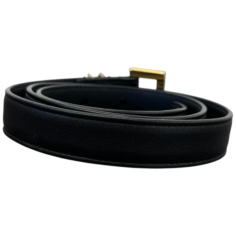 Women's Smooth Cassandre Belt Black Size W26