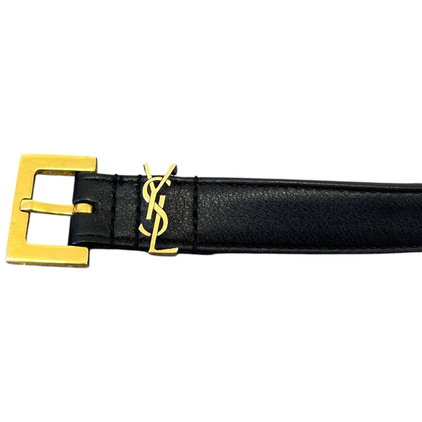 Women's Smooth Cassandre Belt Black Size W26 - Photo 5