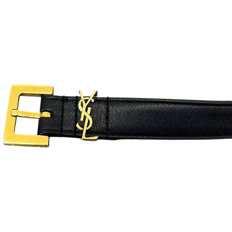 Women's Smooth Cassandre Belt Black Size W26