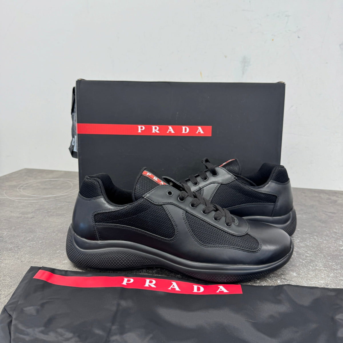 Men's America's Cup Low Trainers Black Size UK 11 / EU 45 - Photo 12