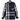 Men's Checkered Long Sleeve Shirt Navy Size XL