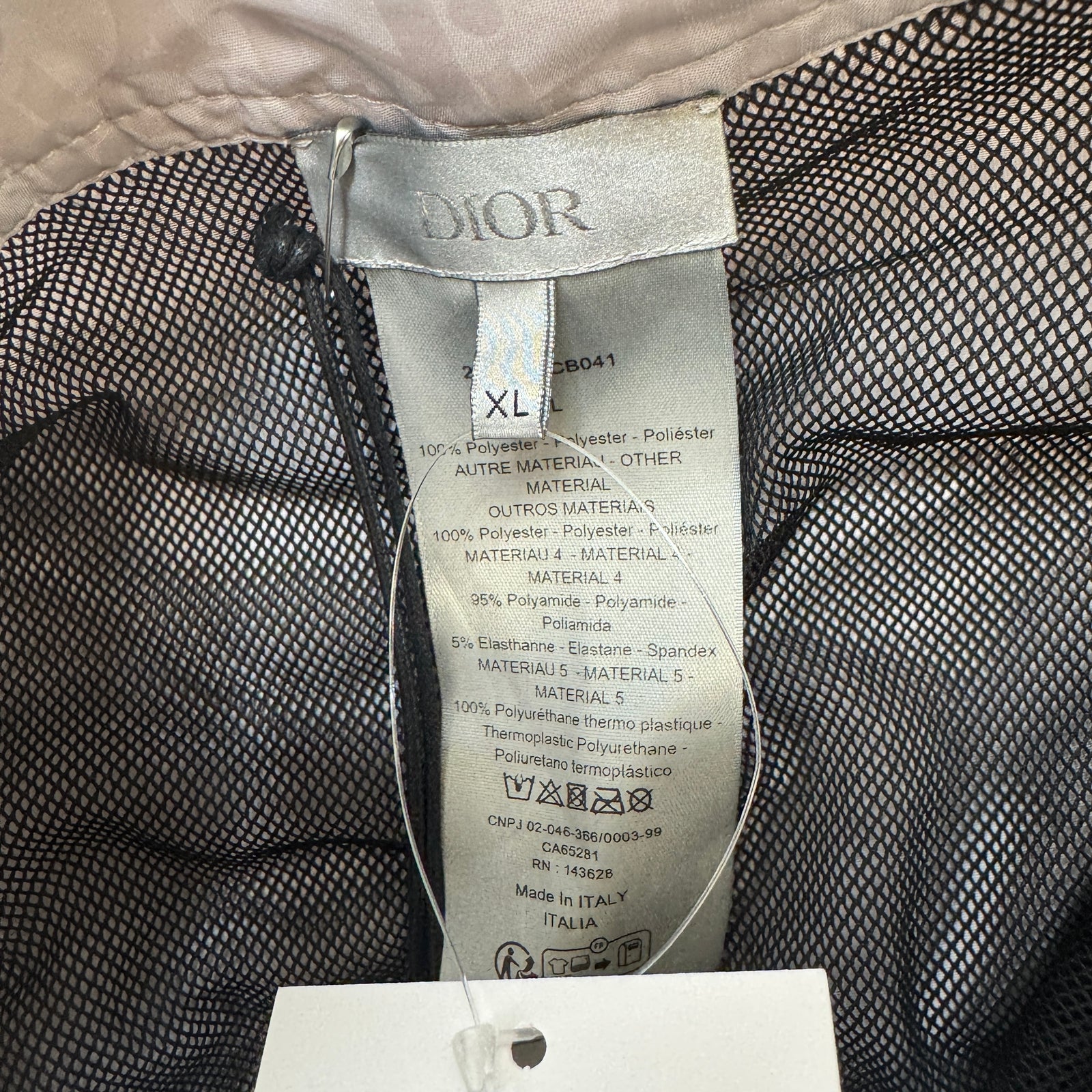 Men's Oblique Swim Shorts Grey Size XL / W36 - Photo 6