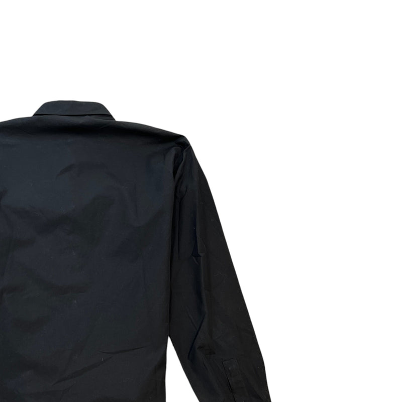Men's Graphic Print Long Sleeve T-Shirt Black Size XL