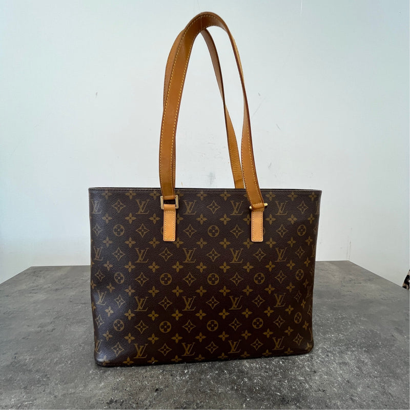 Women's Monogram Luco Tote Bag Brown