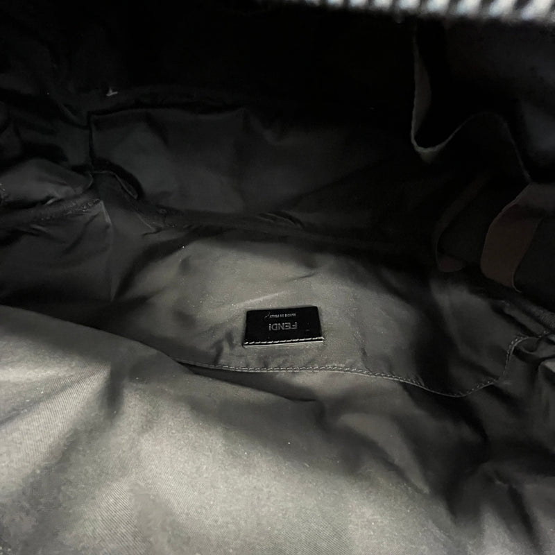 Women's FF Monogram Baby Changing Travel Bag Black