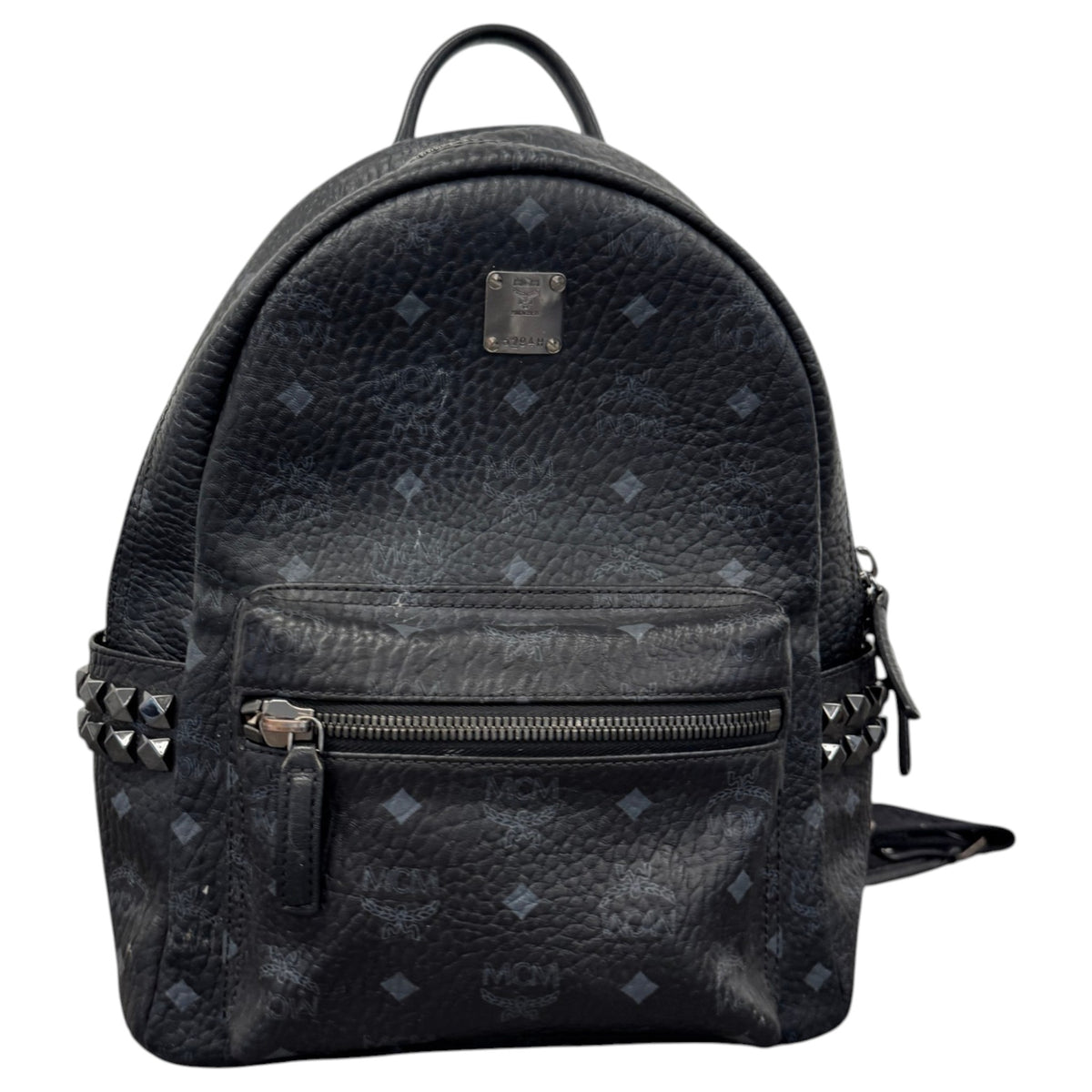 Men's Stark Studded Small Backpack Black - Photo 1