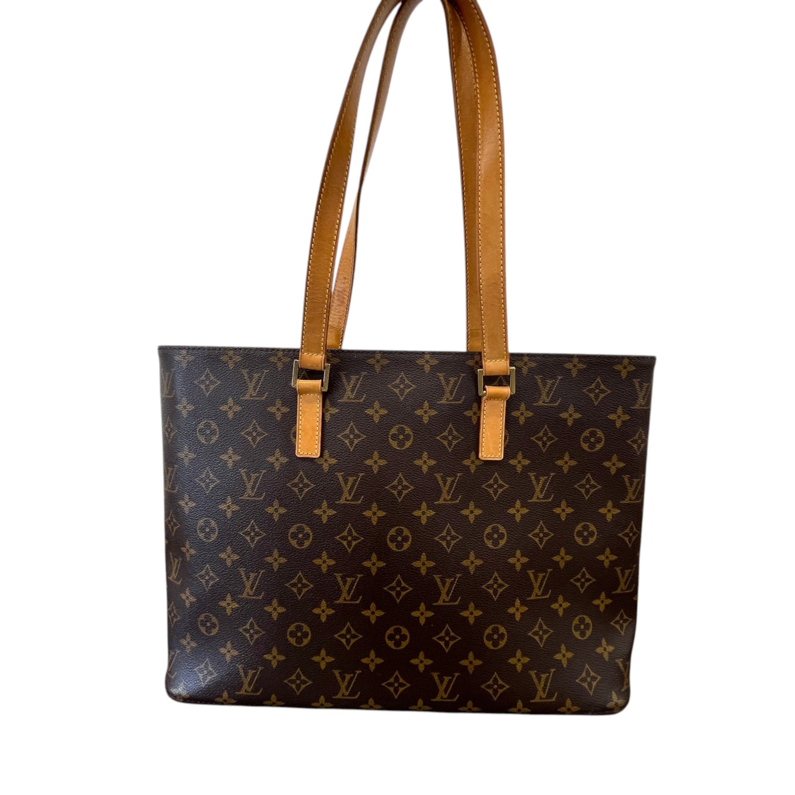 Women's Monogram Luco Tote Bag Brown - Photo 3