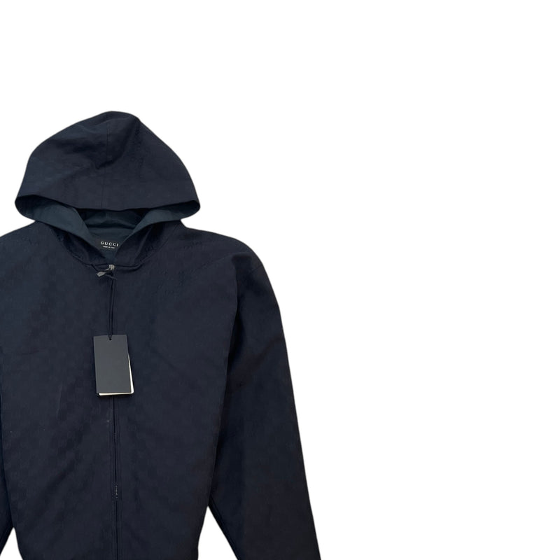 Men's GG Canvas Zip Jacket Black Size S