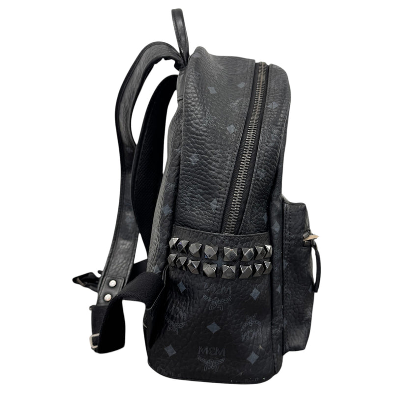 Men's Stark Studded Small Backpack Black