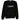 Men's Embroidered Logo Sweatshirt Black Size M