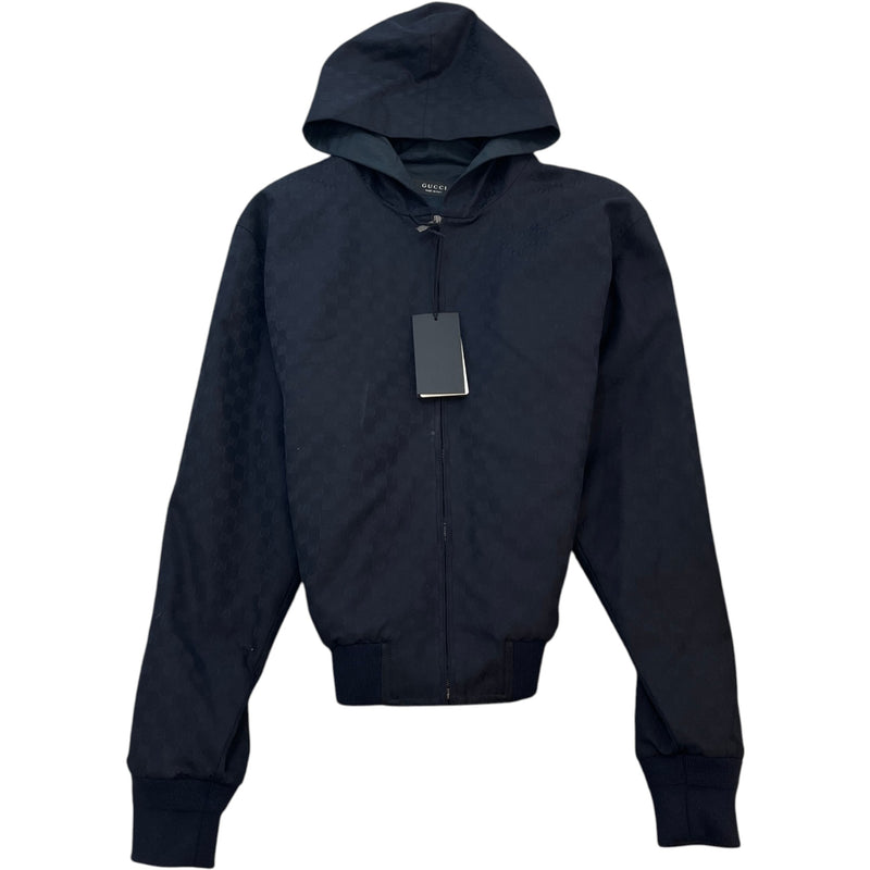 Men's GG Canvas Zip Jacket Black Size S