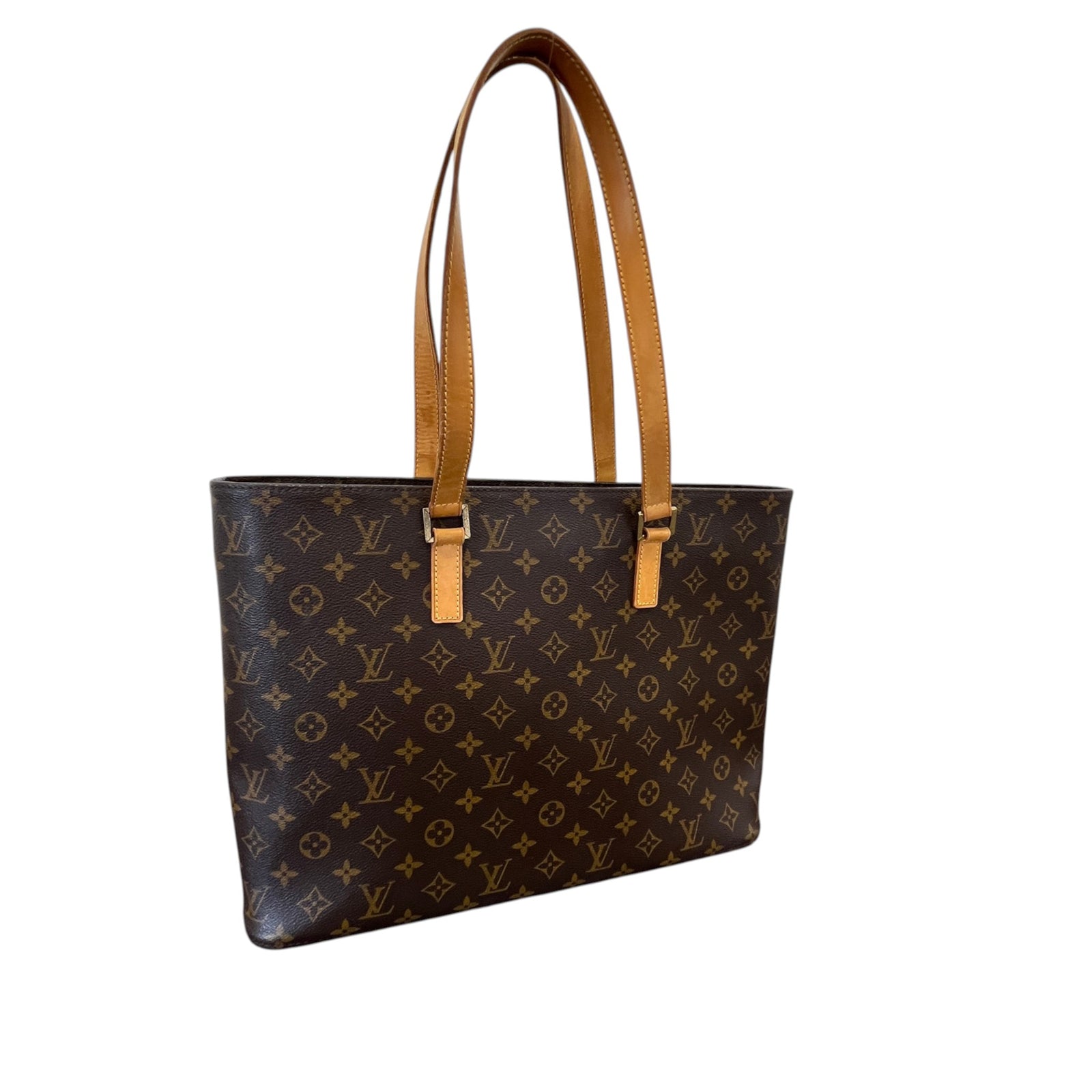 Women's Monogram Luco Tote Bag Brown - Photo 9