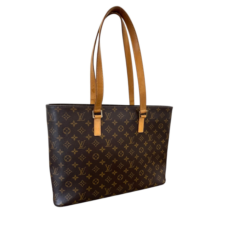 Women's Monogram Luco Tote Bag Brown