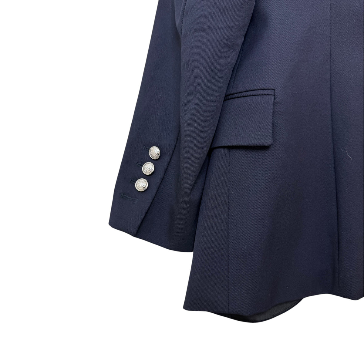 Men's Double Breasted Blazer Jacket Navy Size S - Photo 6