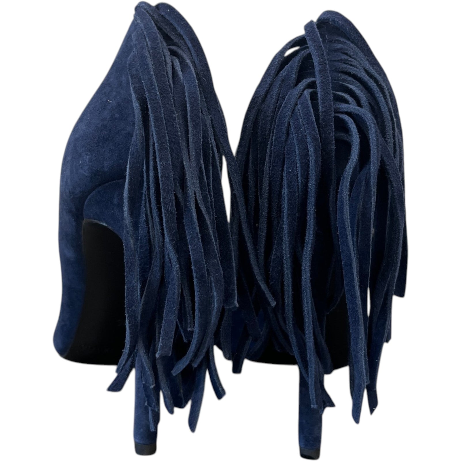 Women's Studded Tassel Heels Blue Size EU 39 / UK 6 - Photo 7