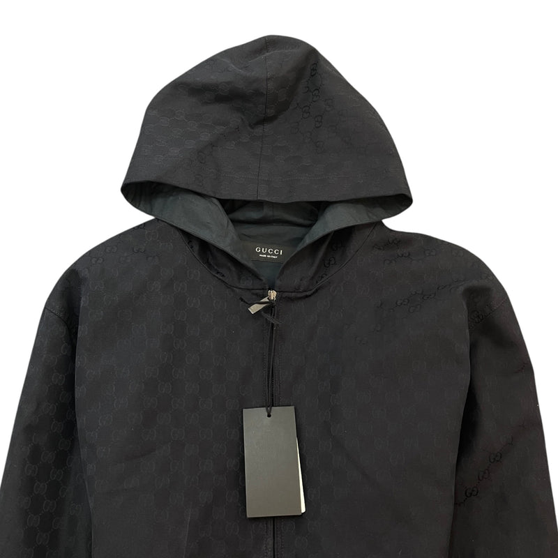 Men's GG Canvas Zip Jacket Black Size S