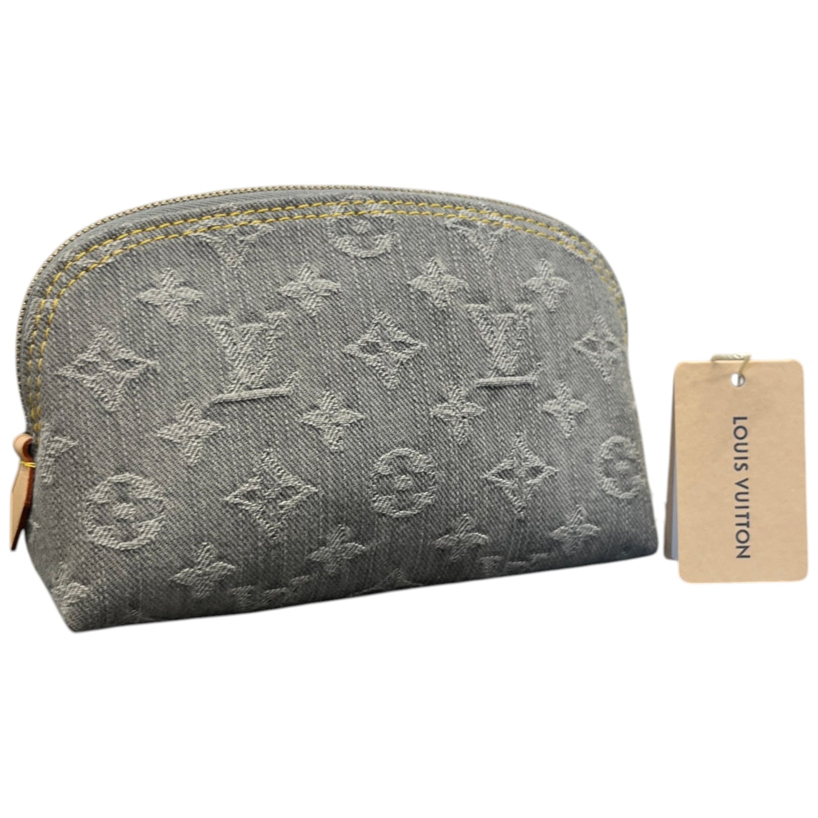 Women's Monogram Pochette Cosmétique Pouch Grey - Photo 3
