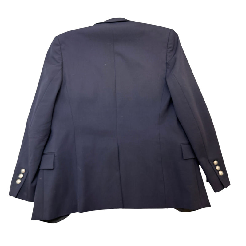 Men's Double Breasted Blazer Jacket Navy Size S